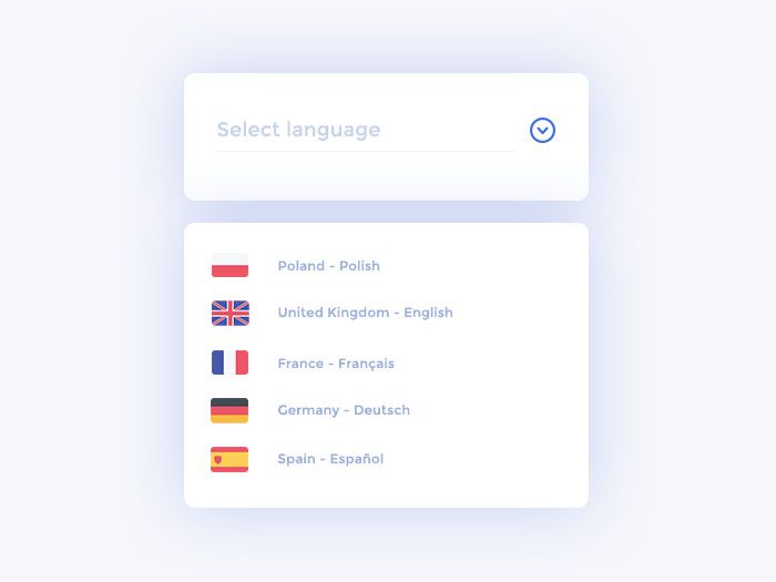 جزییات در طراحی سایت چند زبانه