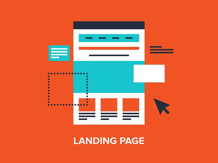 طراحی صفحه فرود یا landing page