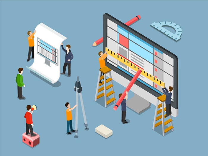 طراحی قالب وب سایت