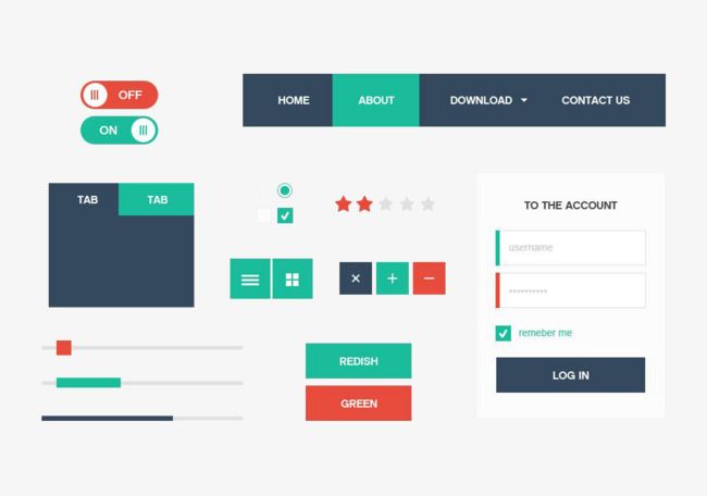 تکنیک های طراحی منو وب سایت