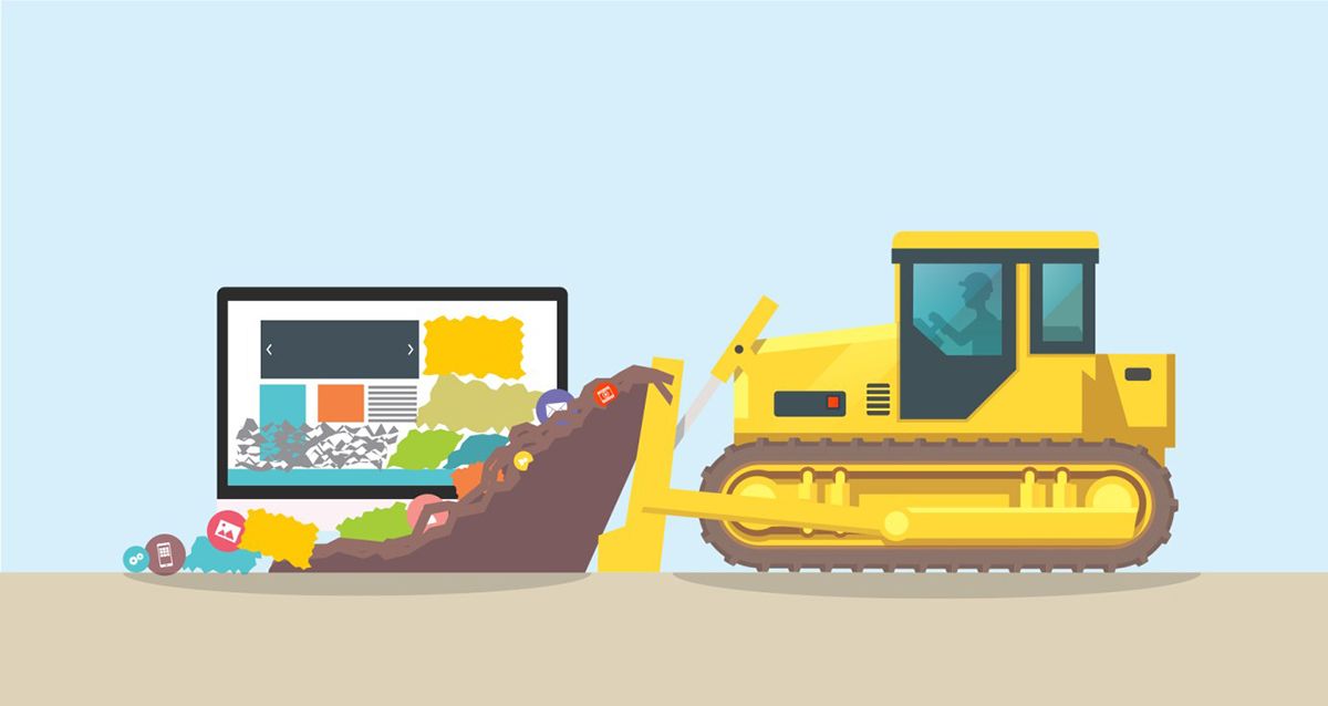 طراحی مجدد وب سایت