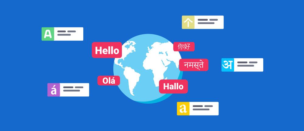 طراحی وب سایت چند زبانه